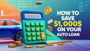 uto loan payoff calculator with input fields for loan balance, interest rate, and extra payments.